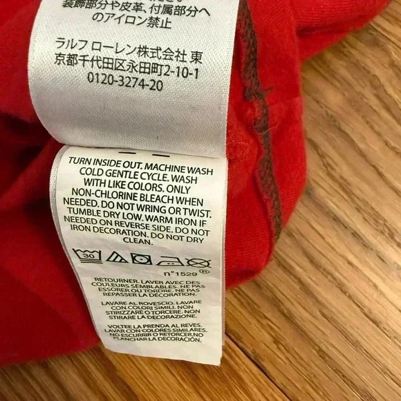 Ralph Lauren Baby Boy Colorblock TShirt size 24 months - Picture 5 of 6